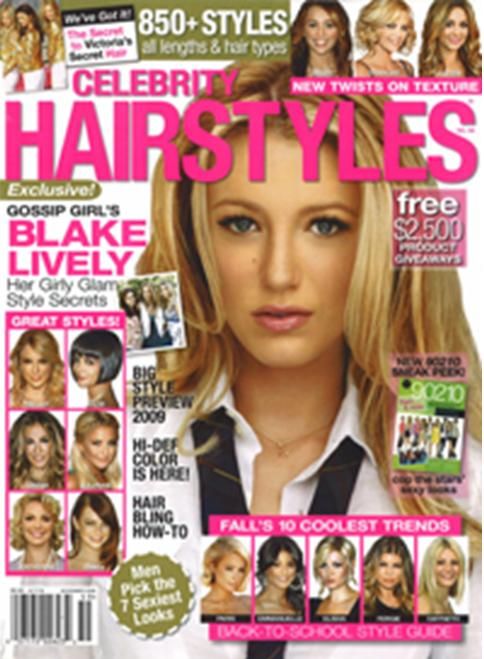 celebrity hair style magazine